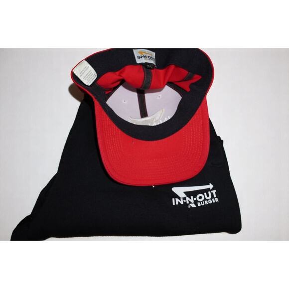 In-N-Out Burger Joggers & Red Cap Bundle – Size L Pants & M/L Hat – Logo - Picture 3 of 10